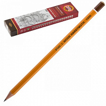 Карандаш чернографитный H, KOH-I-NOOR1500/H