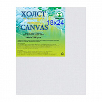 Холст на подрамнике 18х24 см, 100% хлопок мелк.зерно E5309-P-18x24