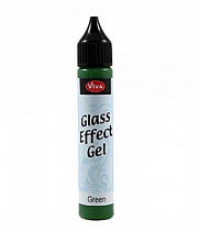 Гель для создания эффекта стекла"Glas-Effekt" Viva Decor, зеленый, 25мл. 114470001 распродажа