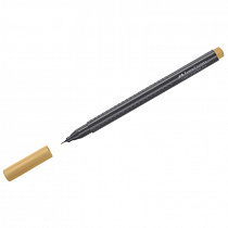 Ручка капиллярная 0,4мм Grip Finepen Faber-Castell цв.светло-коричневая 151682