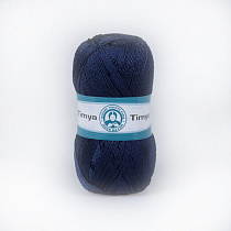 Пряжа для вязания Madame Tricote Timya, 100гр, 410м цв.темно-синий MTT-5921