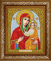 Рисунок на ткани "Пр.Богородица Смоленская" 20х25 см ИИС-4014
