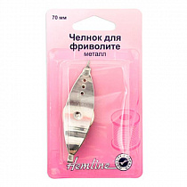 Челнок для фриволите со сменной шпулькой и крючком Hemline 887