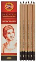 Сепия темная, в карандаше, KOH-I-NOOR Gioconda, 1шт 8802/11шт 8804/1