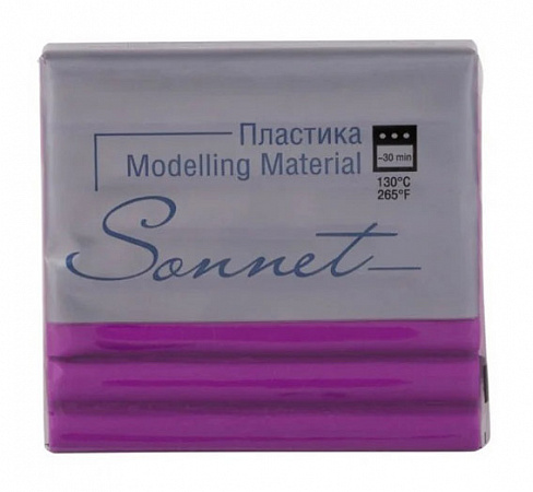Пластика "Sonnet" цв.пурпурный, 56 гр. 5964611