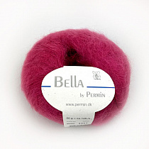 Пряжа для вязания Permin Bella , 50гр, 145м цв. малиновый 883200.883268