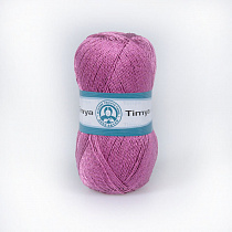 Пряжа для вязания Madame Tricote Timya, 100гр, 410м цв.розовый темный MTT-5915
