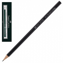 Карандаш чернографитный 2B, Faber-Castell "1111" 1111/2B/1