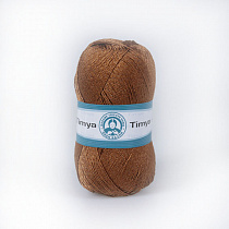 Пряжа для вязания Madame Tricote Timya, 100гр, 410м цв.каштановый MTT-5918