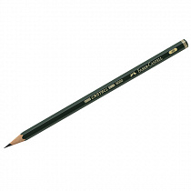 Карандаш чернографитный 4B, Faber-Castell "Castell 9000" 9000/4B