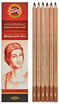 Сепия светлая, в карандаше, KOH-I-NOOR Gioconda,1шт 8803/1