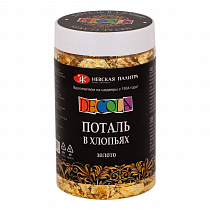 Поталь цв. золотой, хлопья, 3гр. Decola 206421739